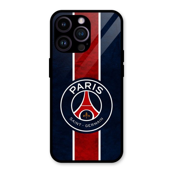 Paris Saint Germain Football Club Glass Back Case for iPhone 14 Pro Max