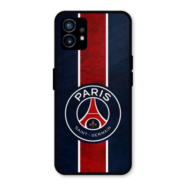 Paris Saint Germain Football Club Metal Back Case for Nothing Phone 1