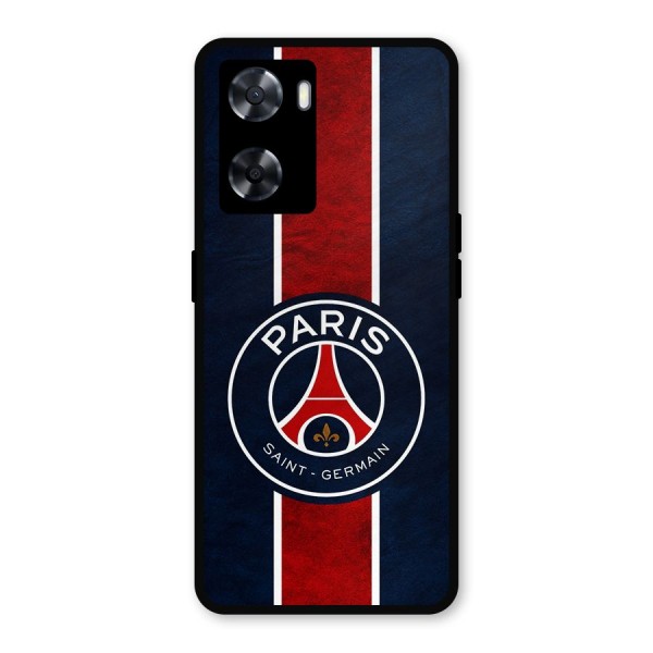 Paris Saint Germain Football Club Metal Back Case for Oppo A77