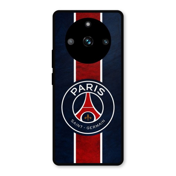 Paris Saint Germain Football Club Metal Back Case for Realme 11 Pro