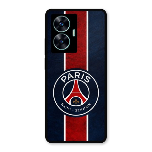 Paris Saint Germain Football Club Metal Back Case for Realme C55