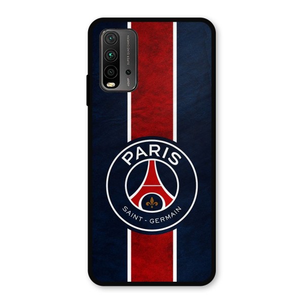 Paris Saint Germain Football Club Metal Back Case for Redmi 9 Power