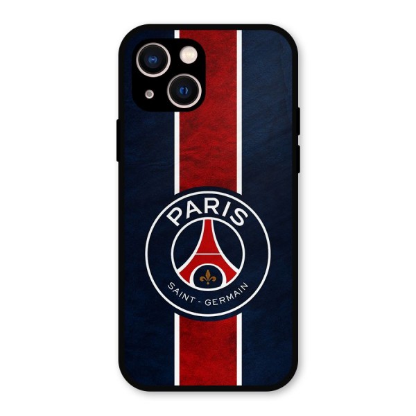 Paris Saint Germain Football Club Metal Back Case for iPhone 13