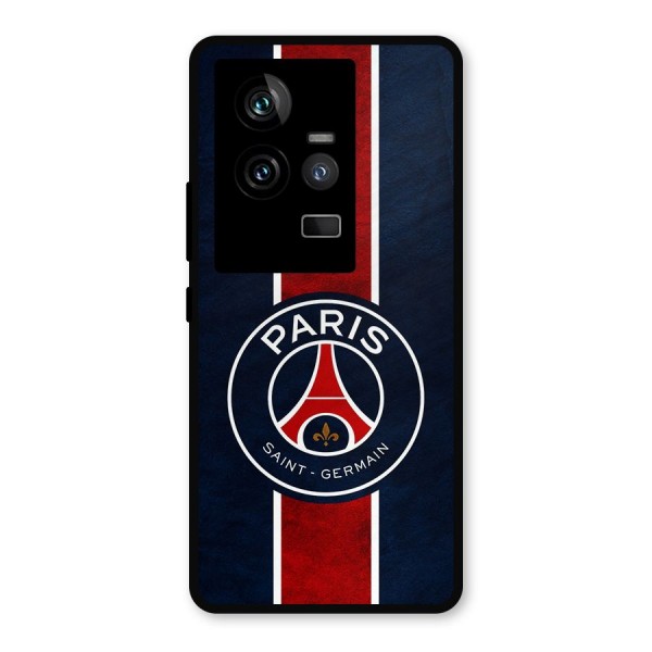 Paris Saint Germain Football Club Metal Back Case for iQOO 11 5G