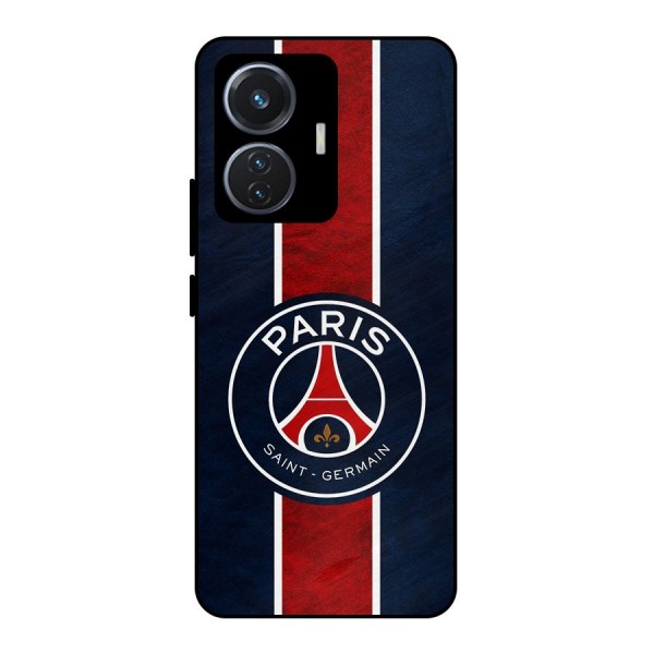 Paris Saint Germain Football Club Metal Back Case for iQOO Z6 44W