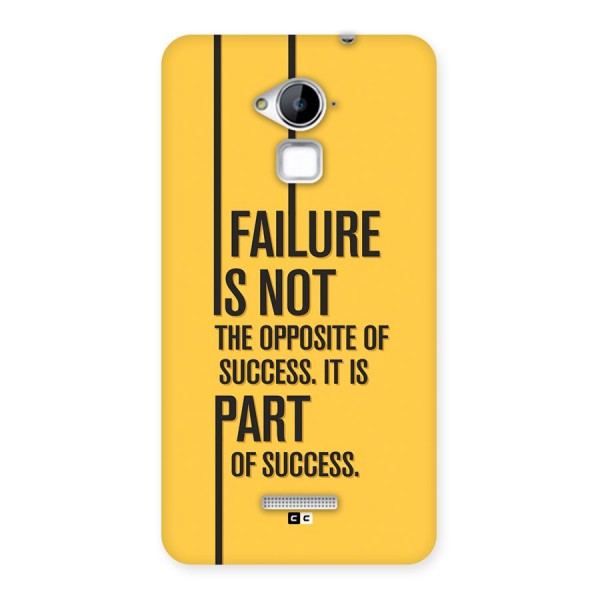 Part Of Success Back Case for Coolpad Note 3