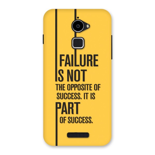 Part Of Success Back Case for Coolpad Note 3 Lite