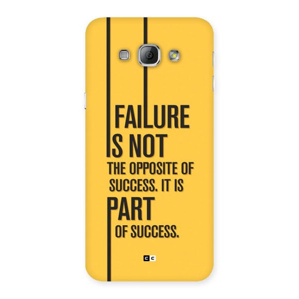Part Of Success Back Case for Galaxy A8