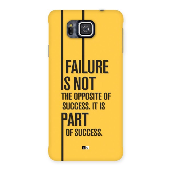 Part Of Success Back Case for Galaxy Alpha
