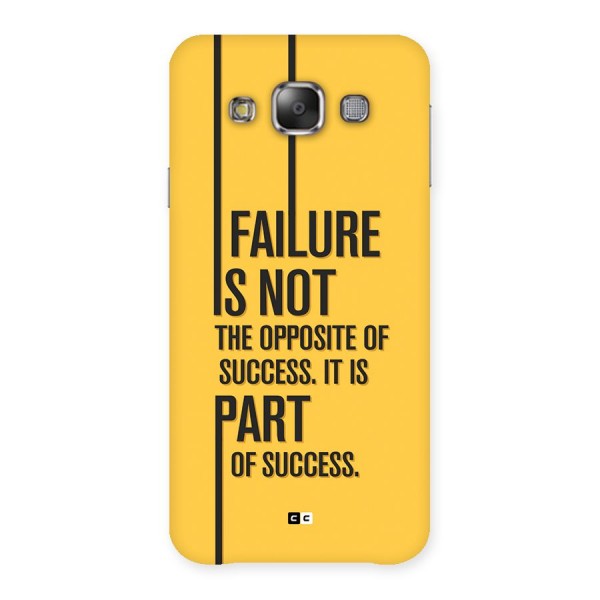 Part Of Success Back Case for Galaxy E7