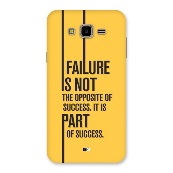 Part Of Success Back Case for Galaxy J7 Nxt
