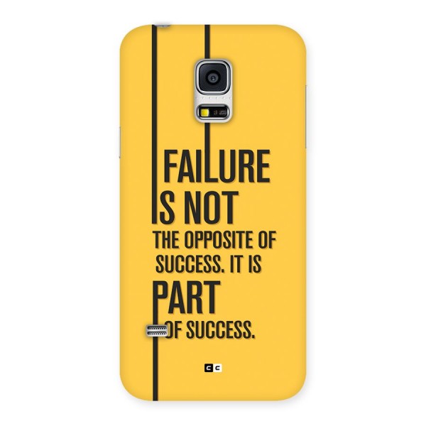 Part Of Success Back Case for Galaxy S5 Mini