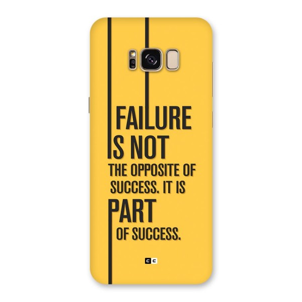 Part Of Success Back Case for Galaxy S8 Plus