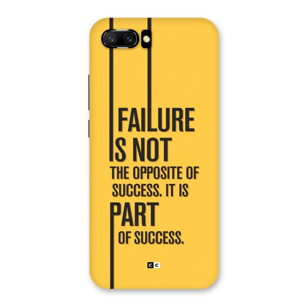 Part Of Success Back Case for Honor 10