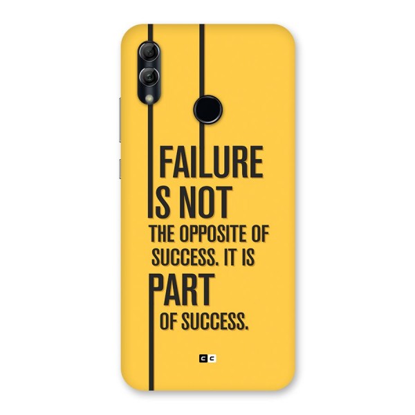 Part Of Success Back Case for Honor 10 Lite