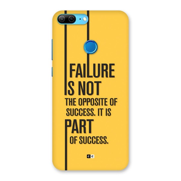 Part Of Success Back Case for Honor 9 Lite