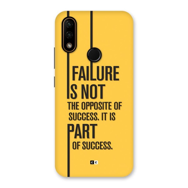 Part Of Success Back Case for Lenovo A6 Note