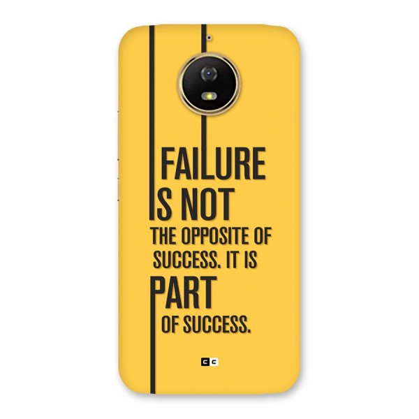 Part Of Success Back Case for Moto G5s