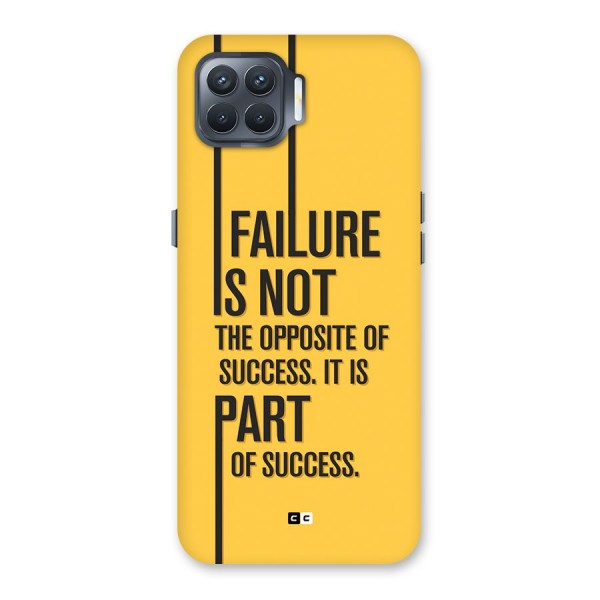 Part Of Success Back Case for Oppo F17 Pro
