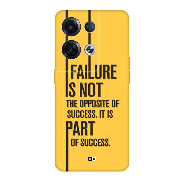 Part Of Success Back Case for Oppo Reno8 Pro 5G