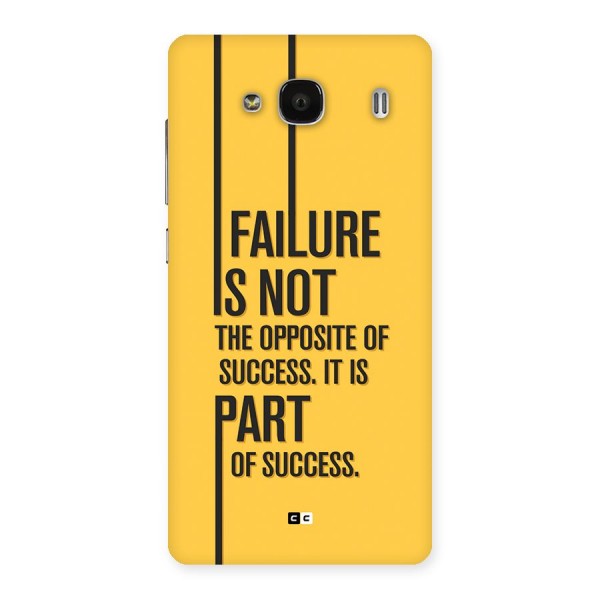 Part Of Success Back Case for Redmi 2s