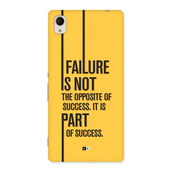 Part Of Success Back Case for Xperia M4