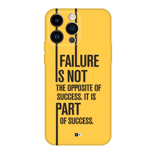 Part Of Success Back Case for iPhone 14 Pro Max