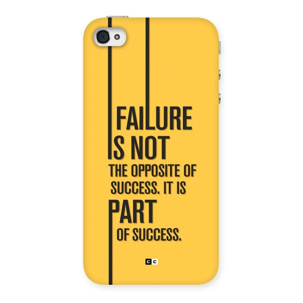 Part Of Success Back Case for iPhone 4 4s