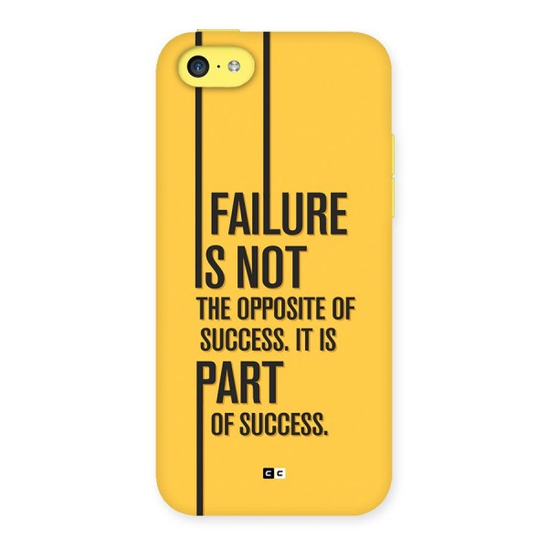 Part Of Success Back Case for iPhone 5C