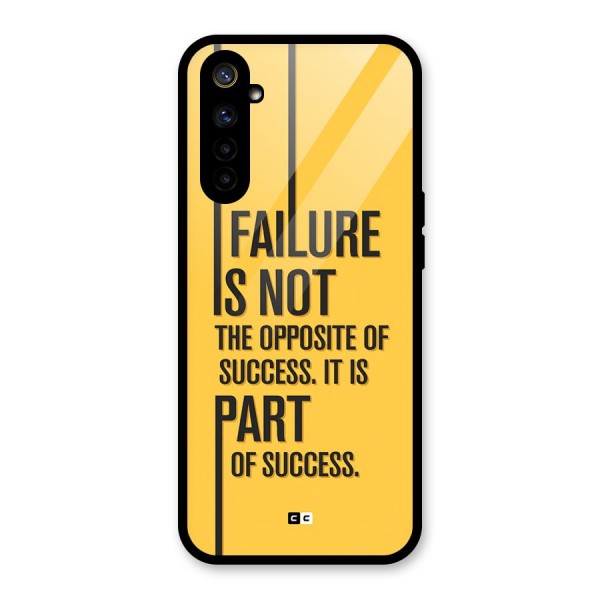 Part Of Success Glass Back Case for Realme 6