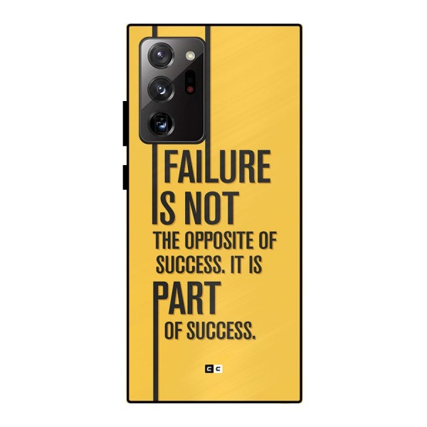 Part Of Success Metal Back Case for Galaxy Note 20 Ultra