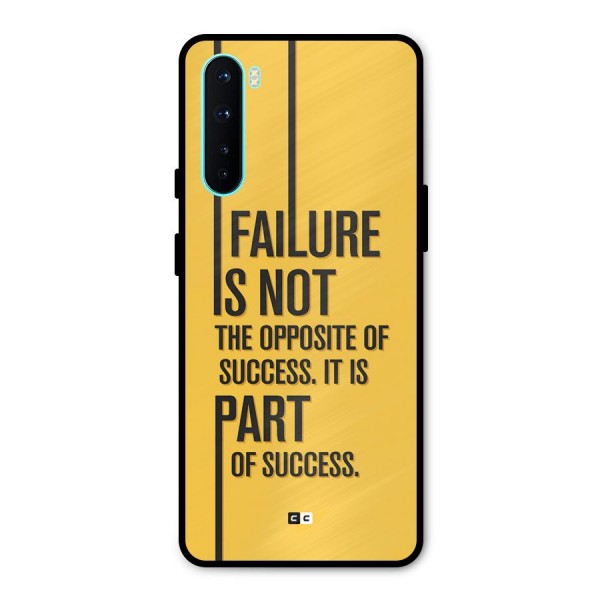 Part Of Success Metal Back Case for OnePlus Nord