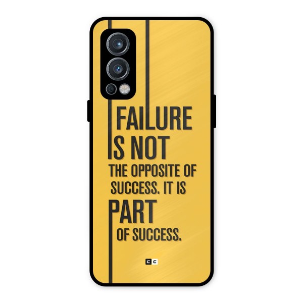 Part Of Success Metal Back Case for OnePlus Nord 2 5G
