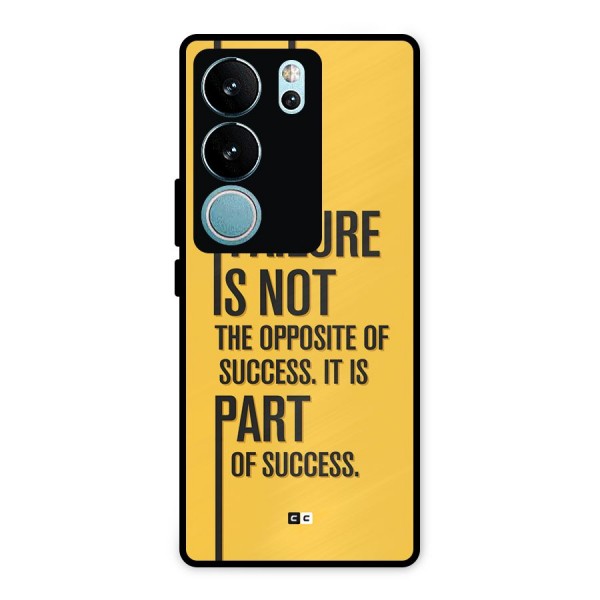 Part Of Success Metal Back Case for Vivo V29