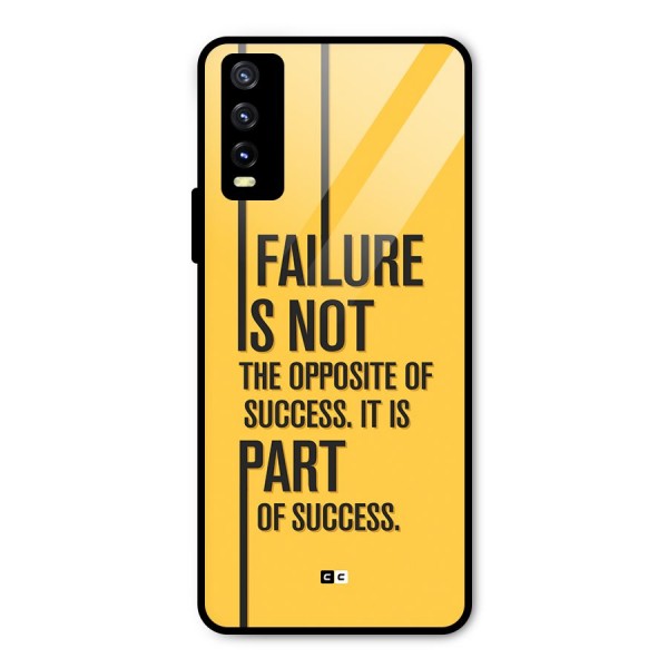 Part Of Success Metal Back Case for Vivo Y20i