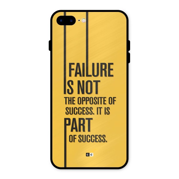 Part Of Success Metal Back Case for iPhone 8 Plus