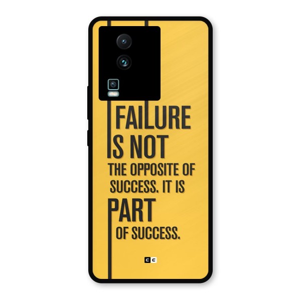 Part Of Success Metal Back Case for iQOO Neo 7 Pro