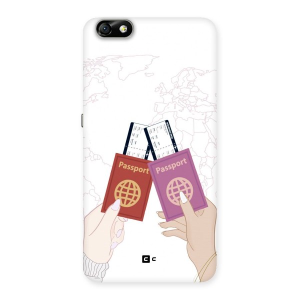 Passport Drive Back Case for Honor 4X