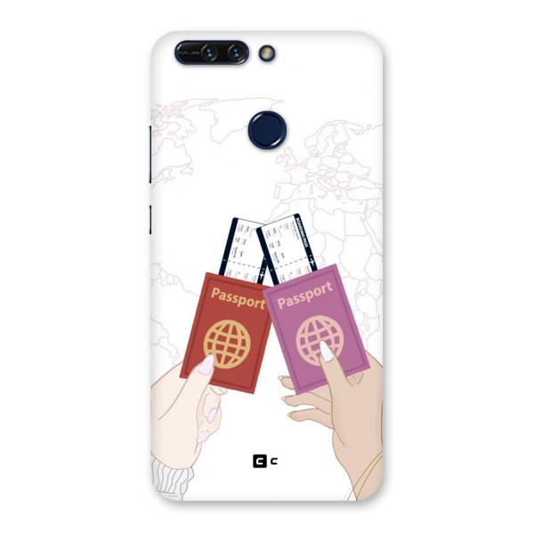 Passport Drive Back Case for Honor 8 Pro