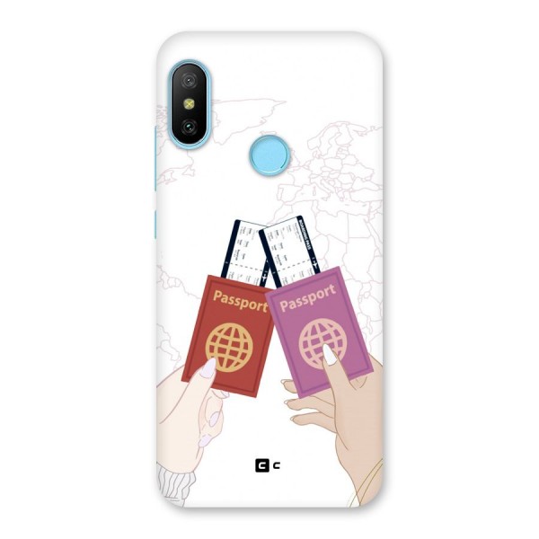 Passport Drive Back Case for Redmi 6 Pro