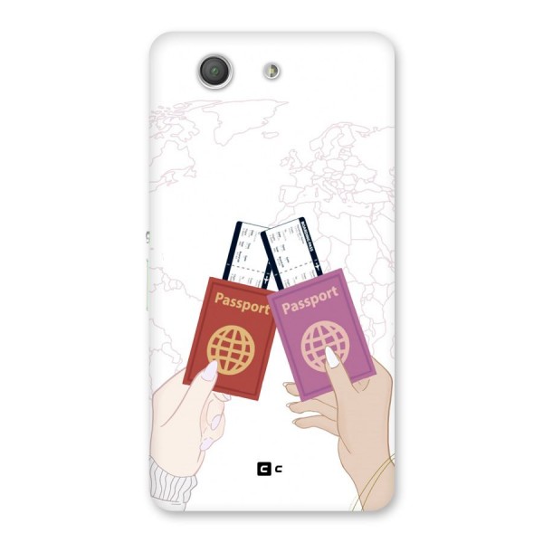 Passport Drive Back Case for Xperia Z3 Compact