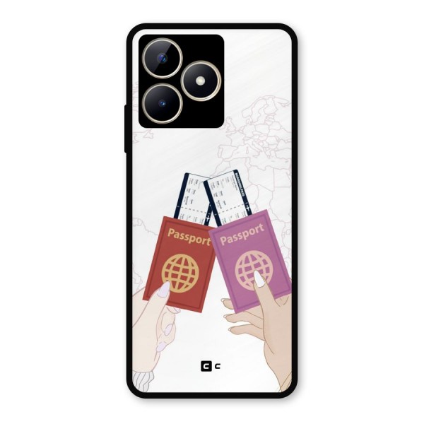 Passport Drive Metal Back Case for Realme C53