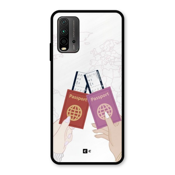 Passport Drive Metal Back Case for Redmi 9 Power