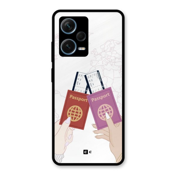 Passport Drive Metal Back Case for Redmi Note 12 Pro Plus 5G