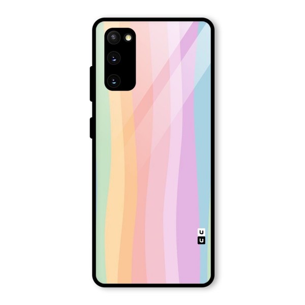 Pastel Curves Glass Back Case for Galaxy S20 FE 5G