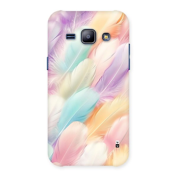 Pastel Feather Back Case for Galaxy J1