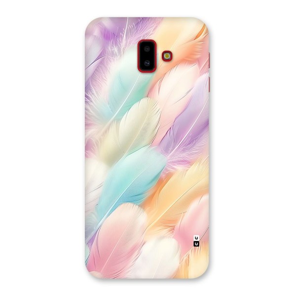 Pastel Feather Back Case for Galaxy J6 Plus