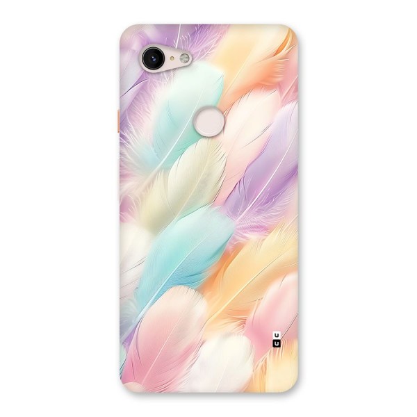 Pastel Feather Back Case for Google Pixel 3 XL