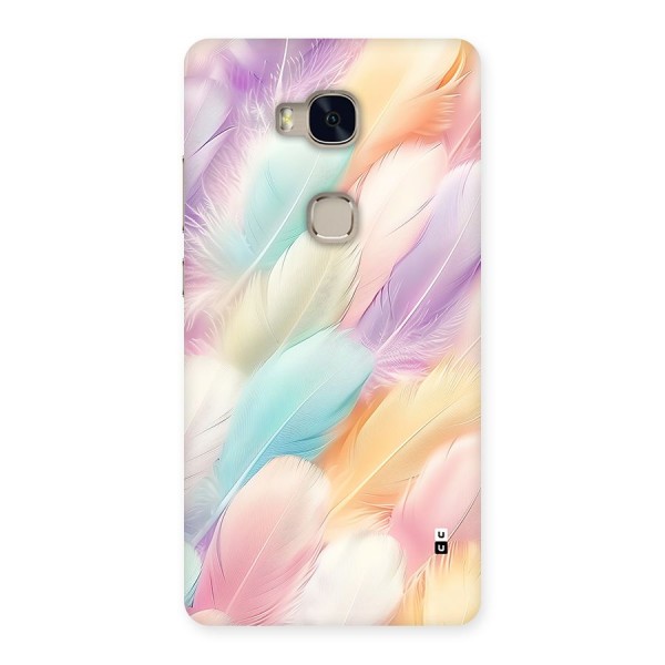 Pastel Feather Back Case for Honor 5X