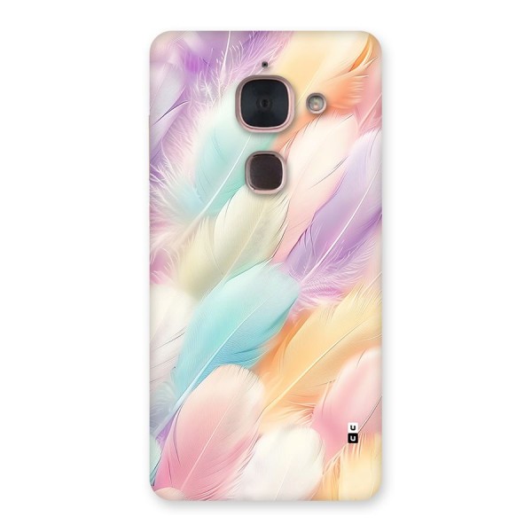Pastel Feather Back Case for Le Max 2